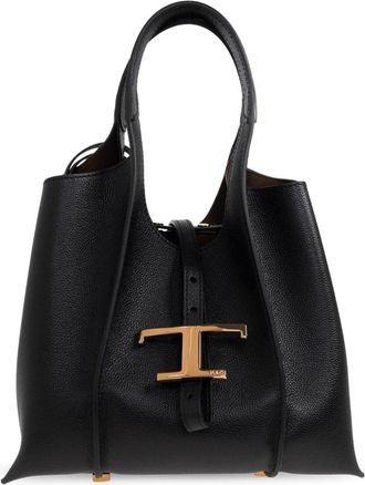 Tod's Handtas - Dames - Handtassen - Zwart - ONE Size - Leer - Tassen