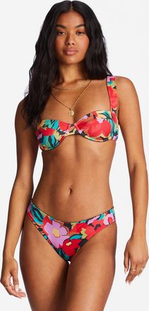 Billabong B&uuml;gel-Bikini-Top BILLABONG Islands Away, Damen, Gr. XS, Cup B, bunt (multi), Obermaterial: 85% Polyester, 15% Elasthan;, Bikini-Oberteile B&uuml;gel-Bikini