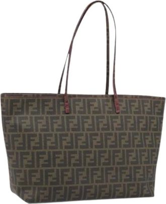 Fendi Pre-owned Tote Bags, female, Brown, Size: ONE SIZE Pre-owned Vintage Tote Bag