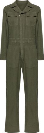 Fortela Vania jumpsuit - women - Cotton - 40 - Green