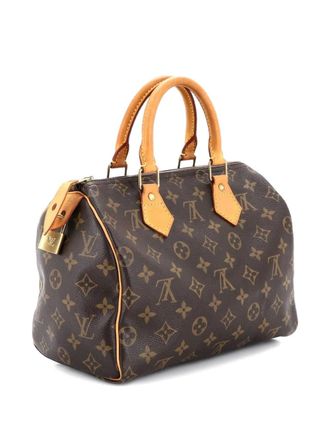 Louis Vuitton Speedy Handbag Monogram Canvas 25 satchel - women - Fabric - One Size - Brown