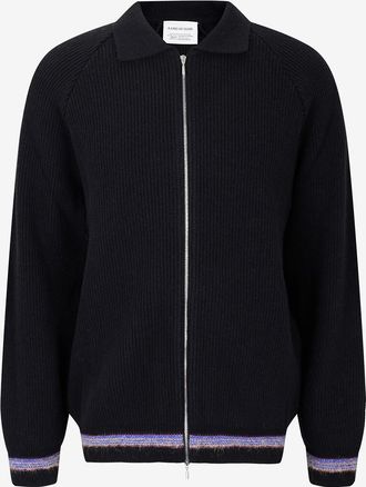 A Kind Of Guise Kurzer Strickjacke mit Hemdkragen Zaya