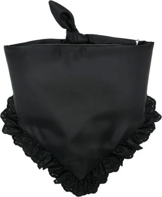 Simone Rocha Shoulder Bags, female, Black, Size: ONE SIZE Pillowcase Tote Bag