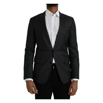 Dolce & Gabbana Hombre, Chaquetas, Gris, Talla: S