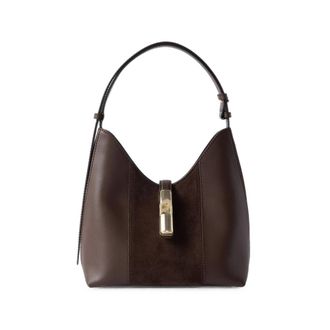 Furla Goccia S Leather Shoulder Bag