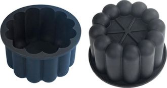 OEM Moldes De Silicona De Alta Calidad Para Pasteles De Mousse - Negro