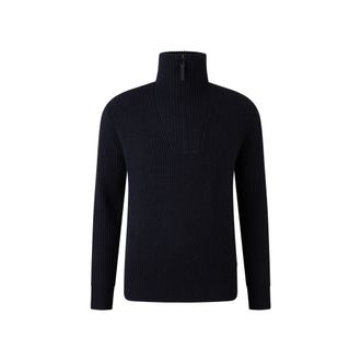 Bogner Balvin cashmere troyer for men - Navy blue - XXL
