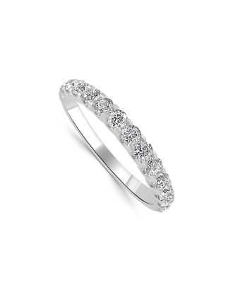 Sabrina Designs 14K 0.57 Ct. Tw. Diamond Half-Eternity Ring