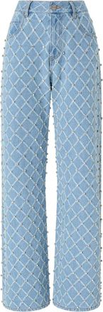 Pinko Jeans con borchie - Blu