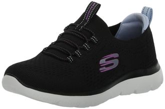 Skechers Womens Summits-Top Player Sneaker, Black/Multi=bkmt, 6.5 UK