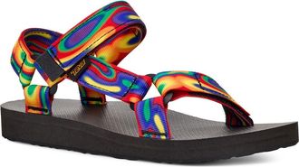 Teva Original Universal Rainbow Strap Sandal in Galactic Multi at Nordstrom Rack, Size 14
