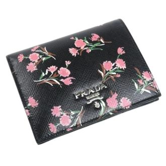 Prada Pre-owned Wallets, female, Multicolor, Size: ONE SIZE Pre-owned Bi-fold Wallet