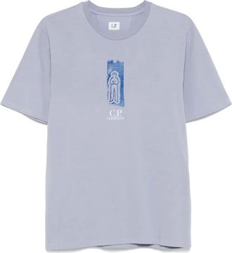 C.P. Company C.p. Company, Heren, Tops, Paars, Maat: L