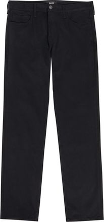 Paige Macneil Slim Straight-leg Twill Trousers - Black - 38 (W38 / Xxl)