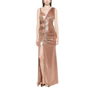 BABYLON Dames, Jurken, Roze, Maat: XL Leer