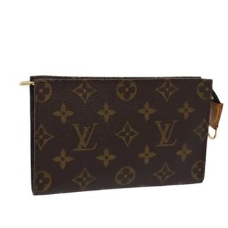 Louis Vuitton Pre-owned Canvas pouches - Dames - Pre-owned - Bruin - Maat: ONE Size Leer