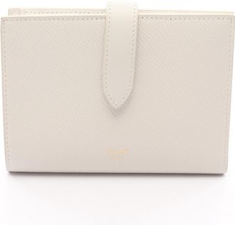 Celine White Leather Wallet (Bi-Fold) (Pre-Owned)