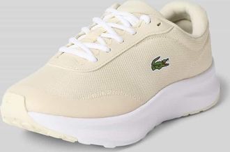 Lacoste Low Top Sneaker mit Logo-Detail Modell NEO RUN ACE in Sand, Gr&ouml;&szlig;e 36