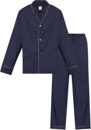 Paul Smith Nachtkleding, Heren, Blauw, L, Katoen, Pyjamaset van twee delen