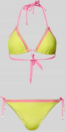 Banana Moon Banana Moon Bikini mit Ziersteinen Modell Blucostora in GELB, Gr&ouml;&szlig;e XXL