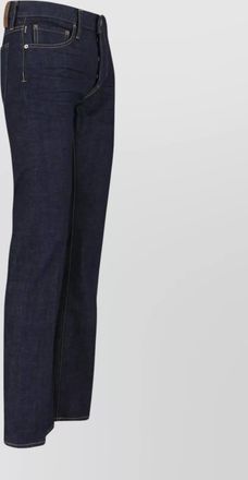 Tom Ford straight leg five-pocket trousers with belt loops