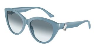 Jimmy Choo London JC5007F Asian Fit 501219 Womens Sunglasses Blue Size 55