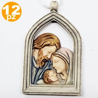 Trade Shop Trade Shop - Bomboniere Nativita Arco Cresima Giuseppe Madonna Bambino Ceramica Appendino