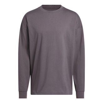 adidas Basketball Long Sleeves T-Shirt Asia Sizing Purple JC7835