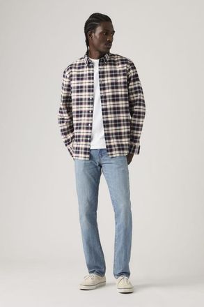 Levi's Vaqueros 511 Slim Linen+ Denim de hombre - Hombre - 28X32 - Lavado medio / Find A Way Lightweight
