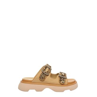 Jeannot Sandalo sportivo - Dames - Schoenen - Beige - Maat: 38 EU Leer