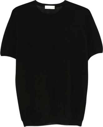Roberto Collina Uomo, Maglie, Nero, 2Xl, new