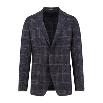 Tagliatore Montecarlo Blazer - Heren - Jassen - Zwart - Maat: 2XL Wol
