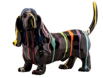 Schubiger M&ouml;bel Skulptur Hund mit Schlappohren