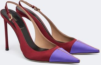 Tom Ford Satin slingback pumps