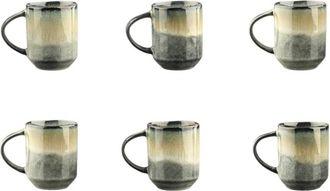 Bj&ouml;rn Borg Tazas GENESIS 40cl - 6 Piezas - Tierra