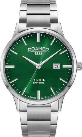 Roamer R Line Green Dial Mens Watch 718833 41 75 20