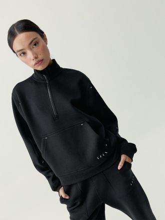Born Sweatshirt Bloom Black