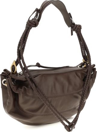 Isabel Marant Womens Maia Shoulder Bag Chocolate Lamb Ovis Aries