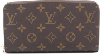 Louis Vuitton Portafoglio con zip - Marrone