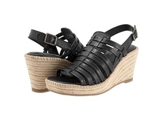 Softwalk Havana Womens Sandals Black : 5.5 M (B), Leather/Rubber