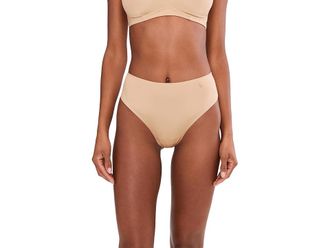 Cosabella Lisciante High-Waist Thong Womens Underwear Sabbia 1 : MD/LG, Elastane/Polyamide