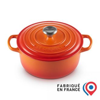 LE CREUSET Signature Casseruola Rotonda 26cm Arancio