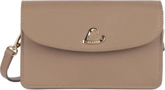 Lancaster Paris Philos Pochette - Dames - Schoudertassen - Beige - ONE Size - Leer - Tassen