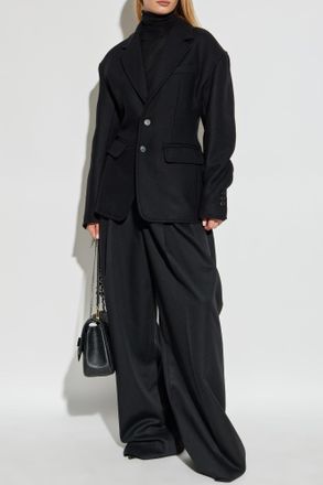 Dsquared2 Wool Jacket, Womens, Black