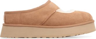 UGG Womens Slippers Bea Mary Jane Chestnut Wool Flat Shoes