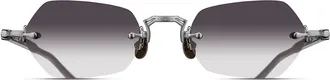 Matsuda M5011 BS-BLK Mens Sunglasses Silver Size 50