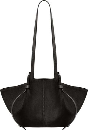 Yuzefi Mochi Schoudertas - Dames - Shoppers - Bruin - ONE Size - Leer - Tassen