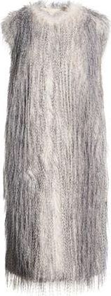 Twin-Set ROPA DE ABRIGO - Borreguito y pelo ecol&oacute;gico en YOOX.COM