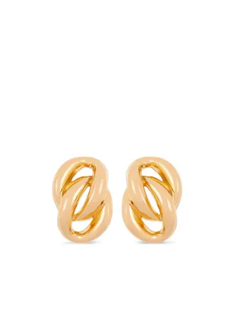 Dior 1980s oorclips - Goud