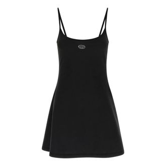 Diesel Kleedjes, Dames, Zwart, XS, Katoen, D-Newhop-Od Mini Jurk
